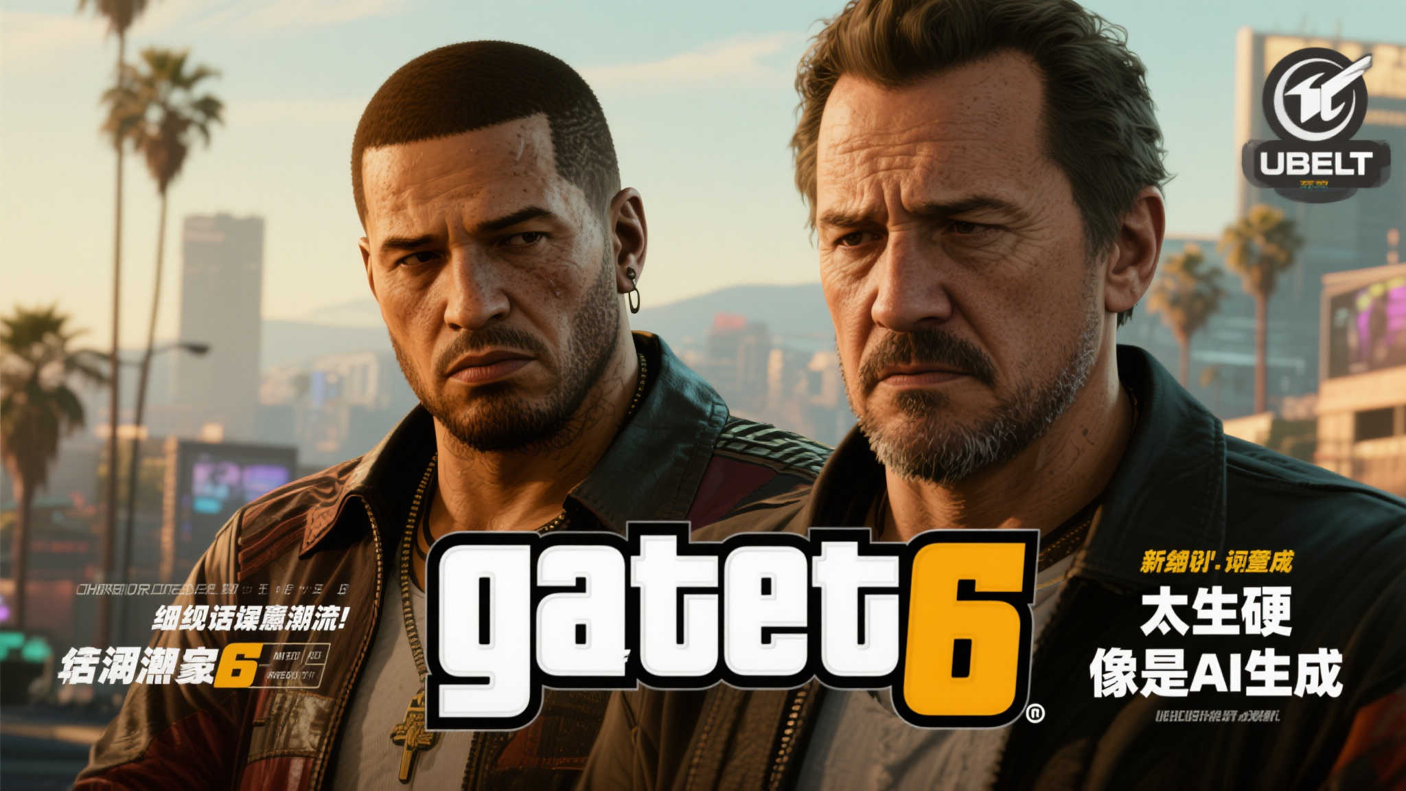 育碧编剧批评《GTA6》预告：风格僵硬，似AI作品