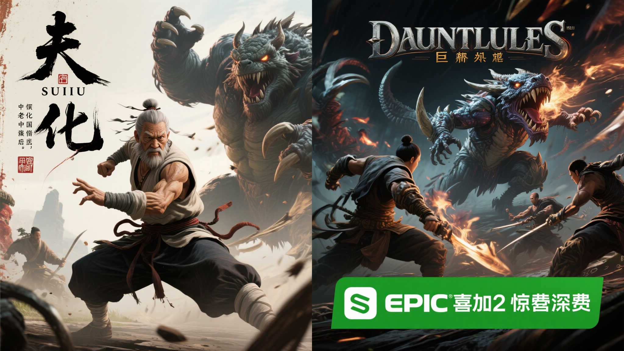 Epic免费放送：《师父》与《巨兽浩劫》双重惊喜！《绝递必达》国区受限