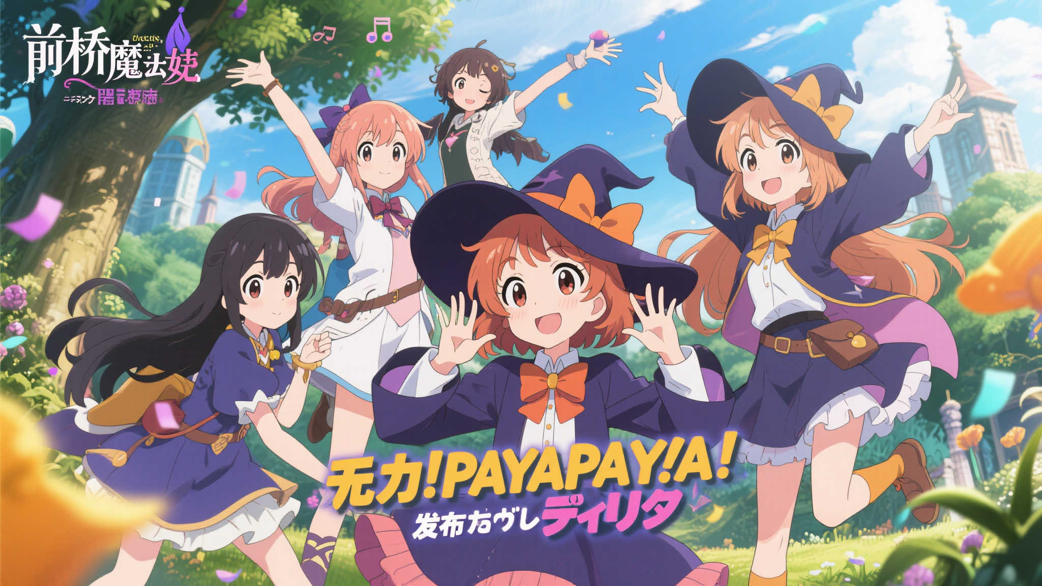 《前桥魔女》推出插曲「无敌☆PAYAPAYA」全新音乐视频