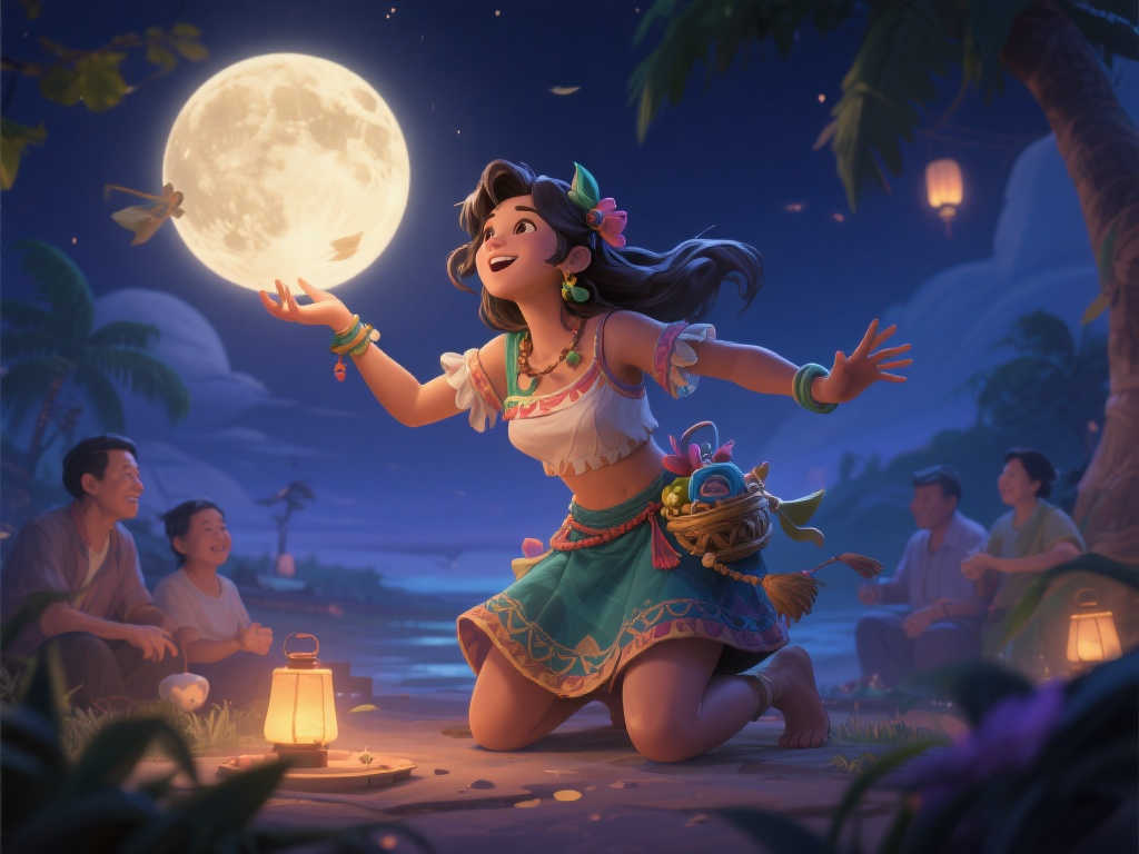 《碧蓝航线》重樱阵营「岛风 月夜下的慌张玉兔」手办