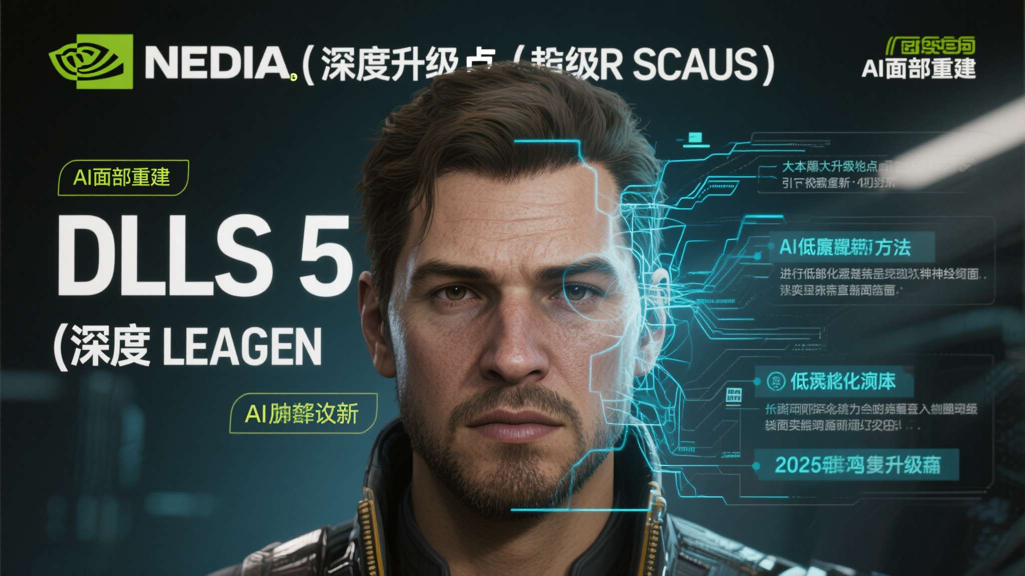 英伟达DLSS 5发布引争议,“AI脸”遭全网恶搞 英伟达DLSS 5发布引争议,“AI脸”遭全网恶搞