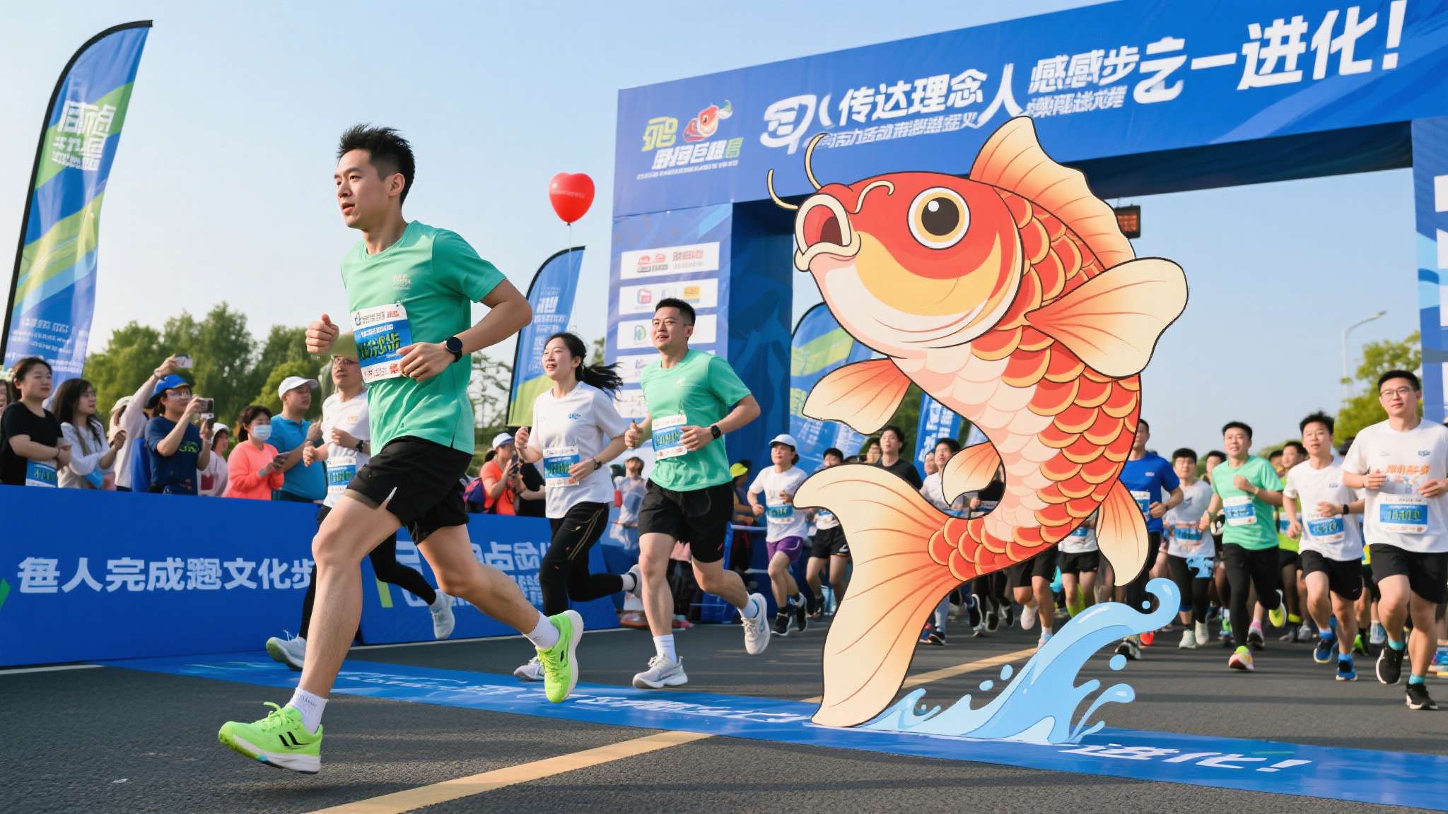 韩国举办“宝可梦路跑”活动 5000人化身鲤鱼王奔跑 韩国举办“宝可梦路跑”活动 5000人化身鲤鱼王奔跑